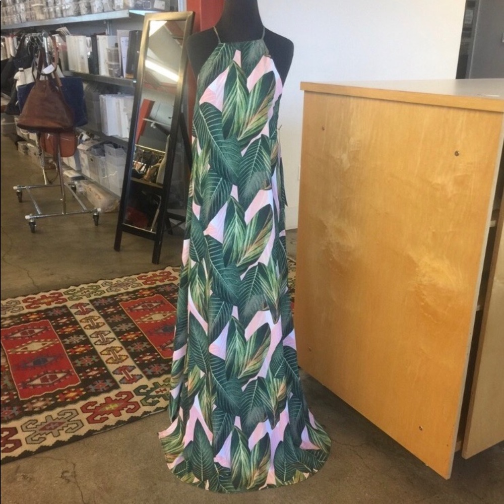 Show Me Your Mumu Peachy Palm Bronte maxi dress